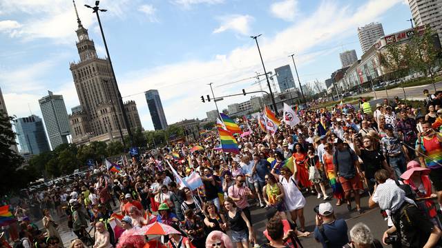 Warsaw Equality Parade 2022 and KyivPride, in Warsaw