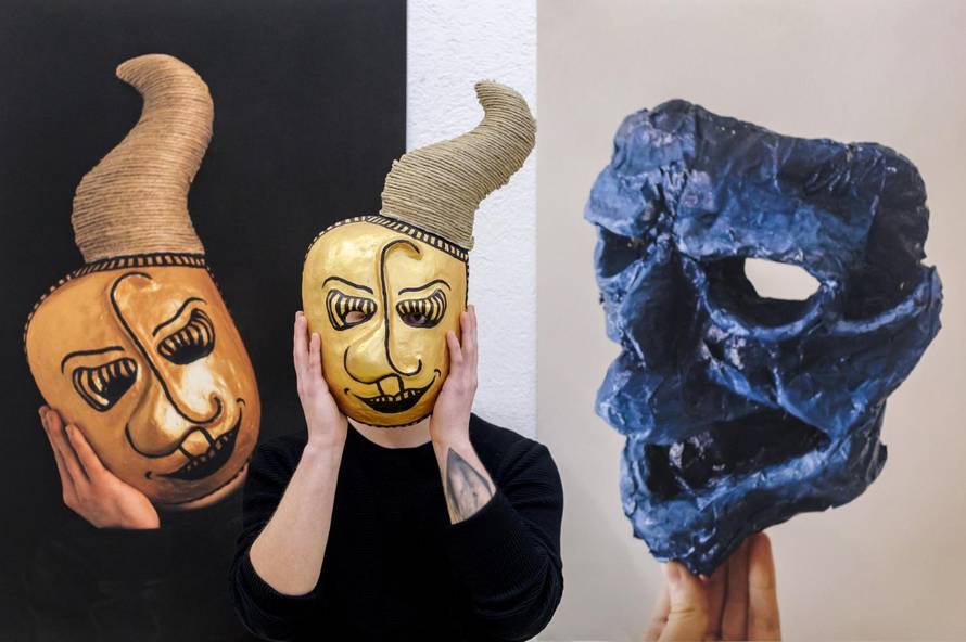 Splitski studenti maskama prikazali kako su se osjećali u pandemiji: 'Teško, izazovno..'