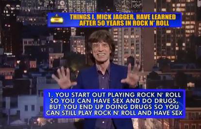 Što je Mick naučio u 50 godina karijere o seksu, rocku i drogi?