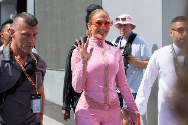 Jeddah, Saudi Arabia. 19th April 2025. Jennifer Lopez During FP3. Ahmad Al Shehab/Alamy Live News.