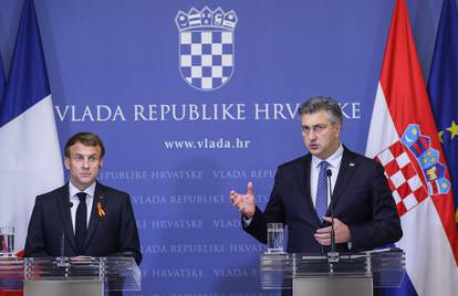 Andrej Plenković i Emmanuel Macron dali su izjave nakon sastanka