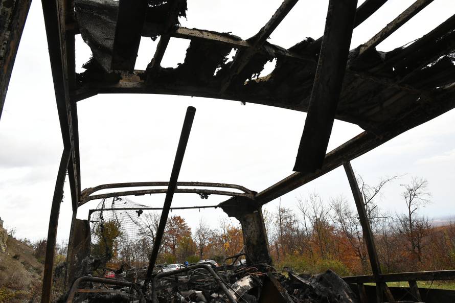 Zapalio se bus pun djece blizu Požege: 'Bili su jako uplašeni'