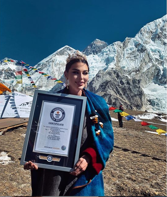 Mostarska ljepotica osvojila Mount Everest: Nosila i reviju