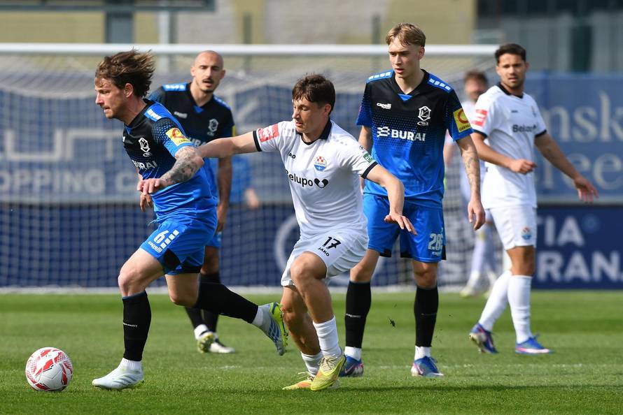 Varaždin: NK Varaždin i NK Slaven Belupo sastali se u 29. kolu Prve HNL