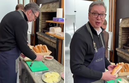 Vučić se pohvalio kako pravi sendviče za svoje birače: Mi sendvičari branimo Srbiju!