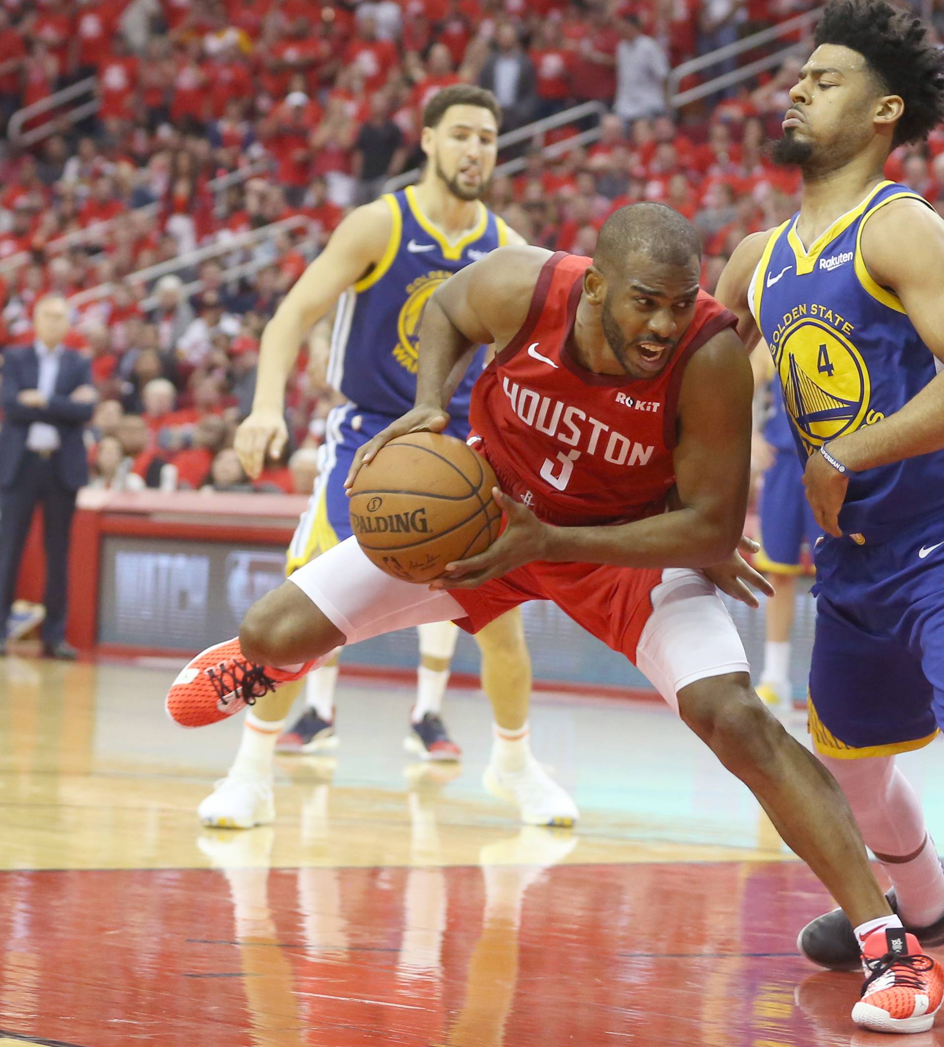 NBA: Playoffs-Golden State Warriors at Houston Rockets