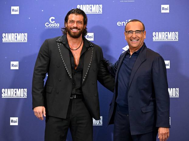 Sanremo, 76th Italian Song Festival - Can Yaman photocall