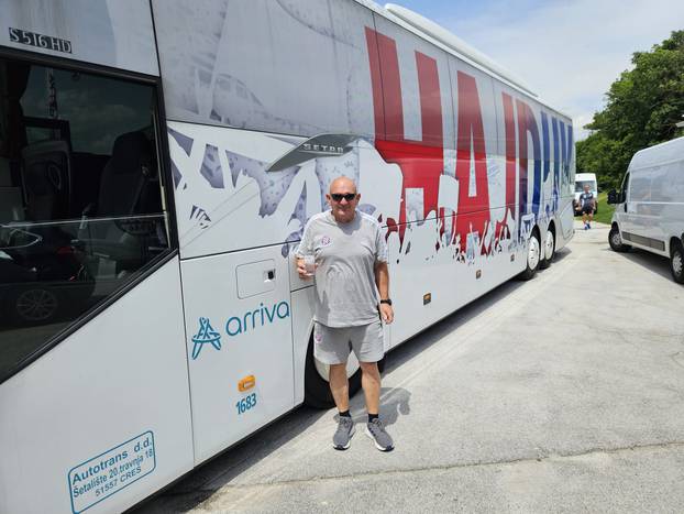 Vozač Hajdukovog autobusa Nikola Gotovac