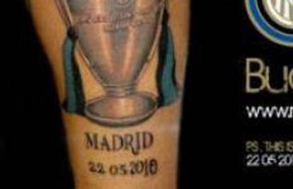 Marco Materazzi tetovirao trofej Lige prvaka na nogu