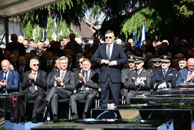 Okučani:  Obilježavanje 31. obljetnice vojno-redarstvene operacije "Bljesak"