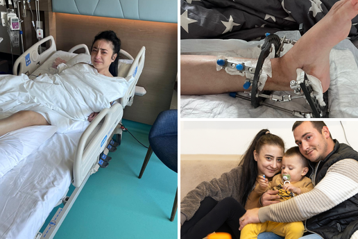 'Trpim strašne bolove, ali sin mi daje snagu da se ne predam. Zbog njega opet želim hodati'