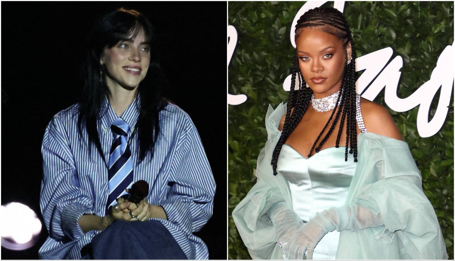 Pjevačica Billie Eilish: 'Rihanna je najzgodnija žena na svijetu'