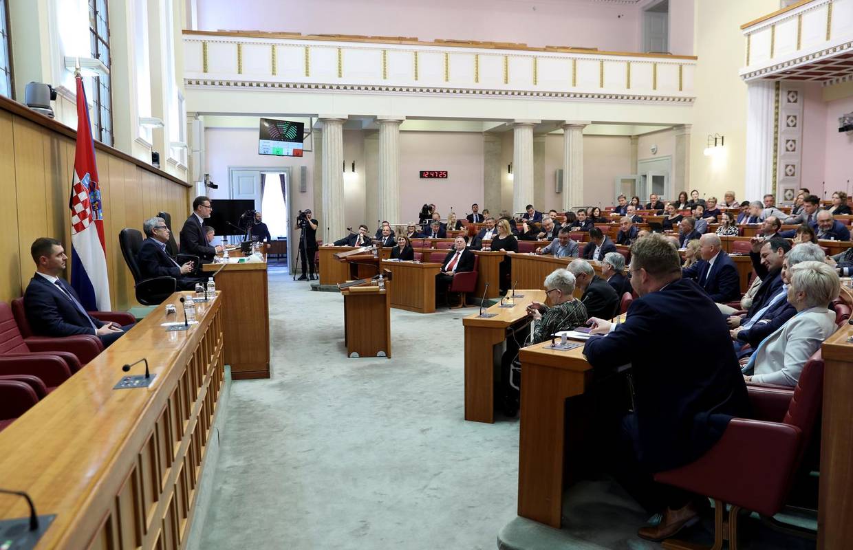 Sabor raspravlja o rebalansu proračuna: Stiglo je oko 70 amandmana, većinom iz oporbe