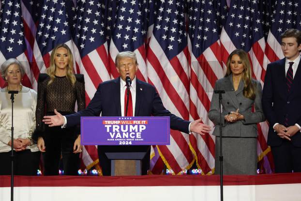 2024 U.S. Presidential Election, at Palm Beach County Convention Center, in West Palm Beach, Florida