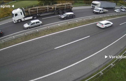 Kolona na autocesti A4 kod Popovca duga je oko 4 km