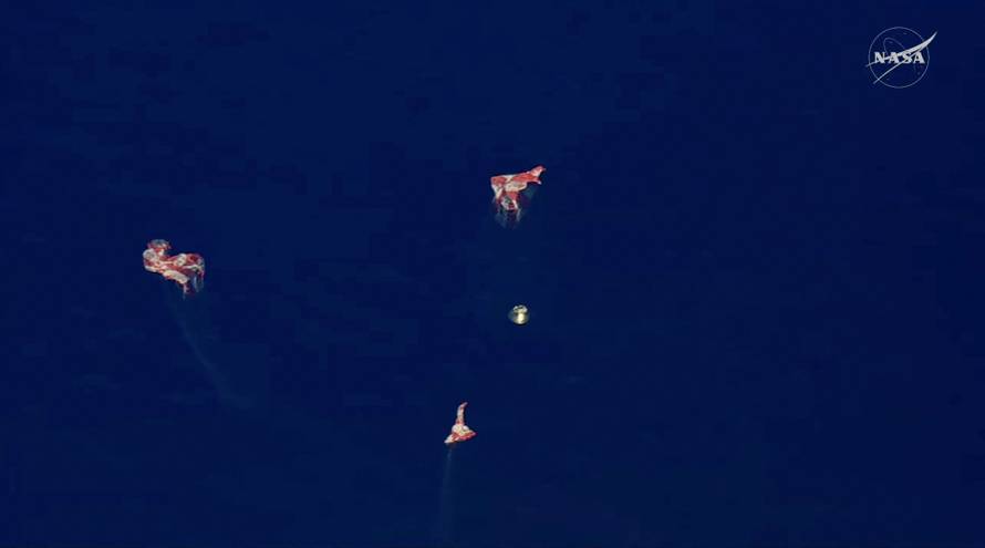 Artemis II crew returns to Earth