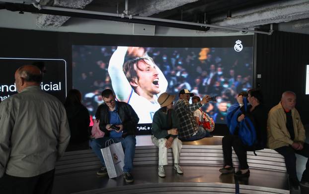 Madrid: Film o Luki Modriću prikazuje se na tri video zida na stadionu Rreal Madrida 