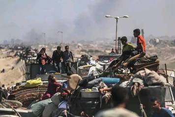 Aftermath Of Israeli Airstrike On Gaza