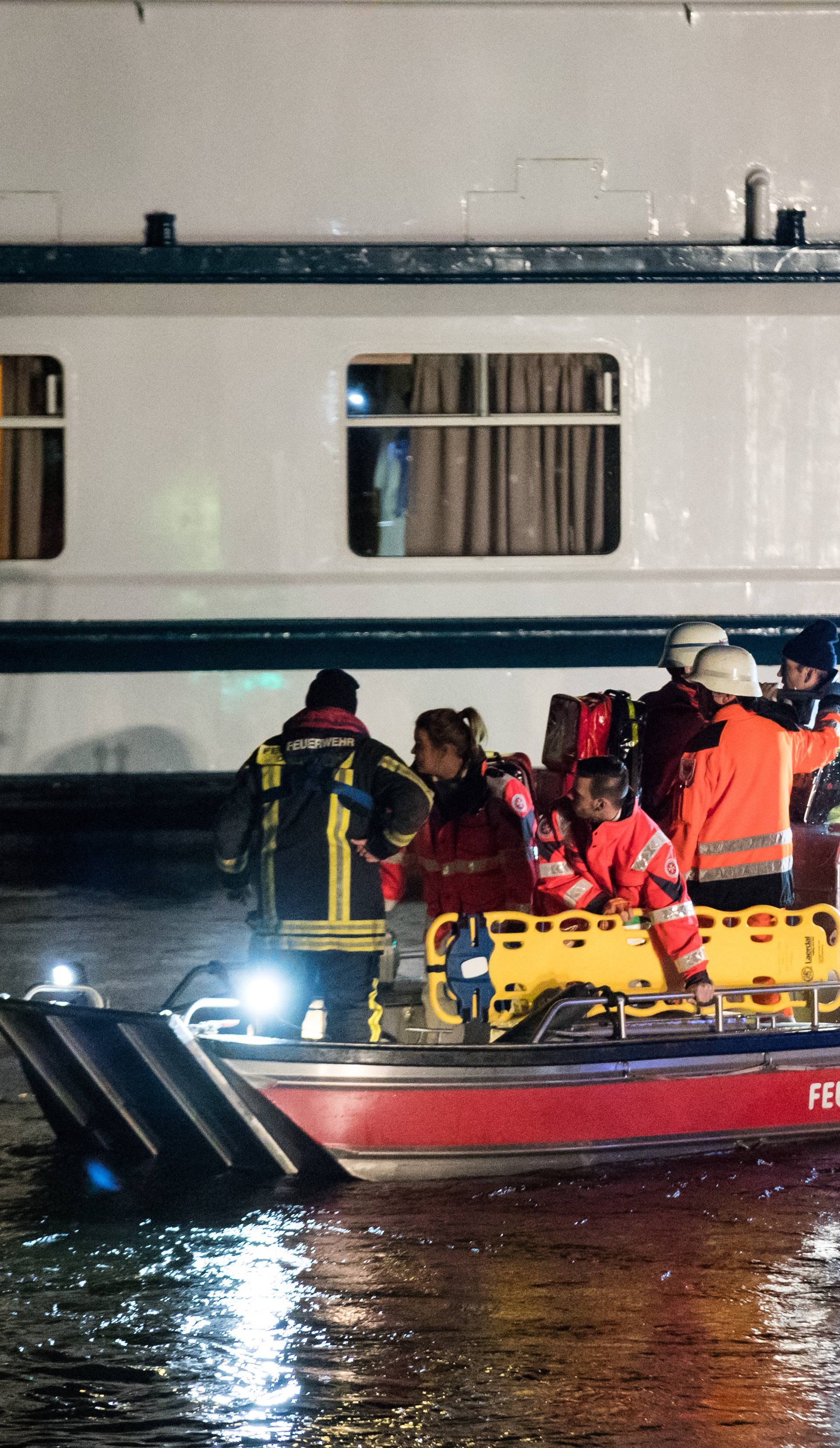 Ship Accident on Rhine