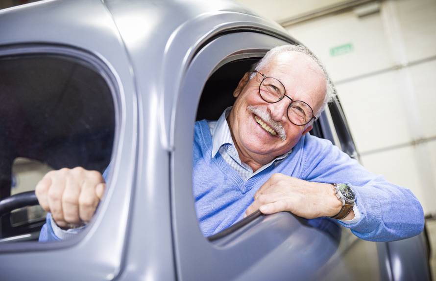  Hessisch Oldendorf: Traugott Grundmann vlasnik je jednog od prvih prototipova VW Bube