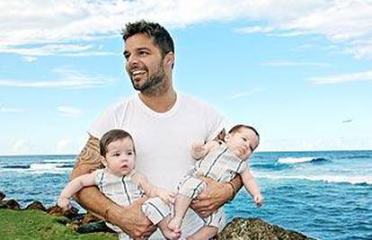 Ricky Martin neće dadilju i sam se brine za blizance