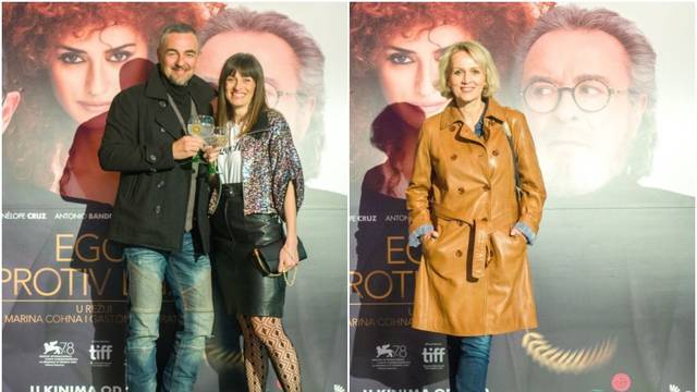 Španjolski filmski hit privukao brojna lica na premijeru: Sandi je došao sa suprugom Ilinom