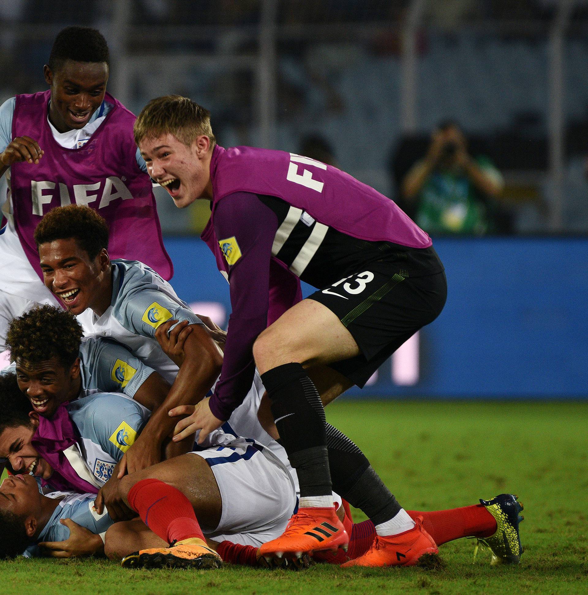 Soccer Football â Brazil vs England - FIFA U-17 World Cup Semi-Final