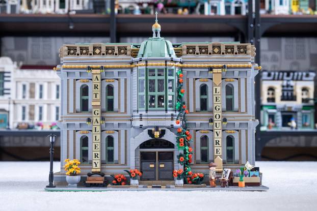 Zagreb: Pamela Ramljak izrađuje modularne građevine od LEGO kockica