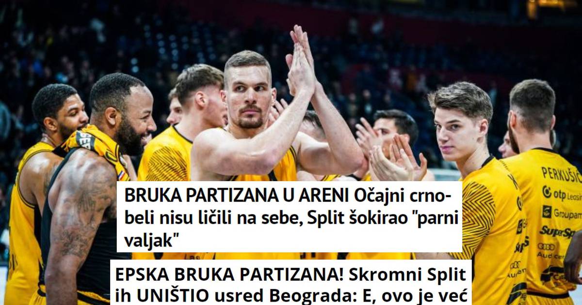 Embarrassing Defeat: Partizan Crushed by Humble Split in Serbian Media