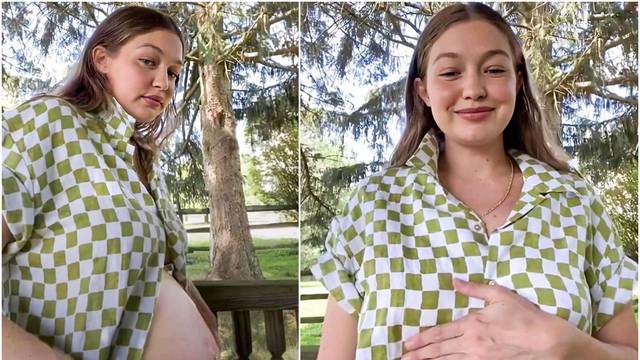 Gigi pokazala trudnički trbuščić: Skrivala sam ga, čekamo curicu