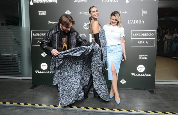 Zagreb: Poznati na reviji Snježane Schillinger