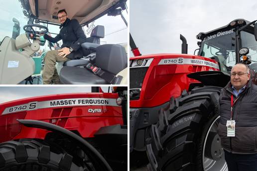 Sjeli smo u najskuplji traktor na sajmu u Gudovcu: Vrijedi više od 300 tisuća eura, nema kupca