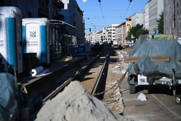 Zagreb: Radovi na tramvajskoj pruzi u Zvonimirovoj zaustavljeni zbog toplinskog vala