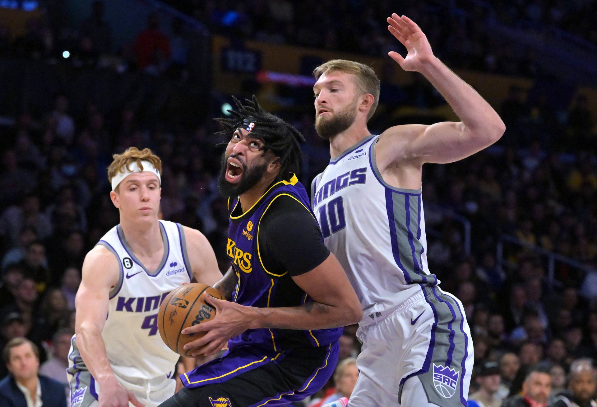 NBA: Sacramento Kings at Los Angeles Lakers