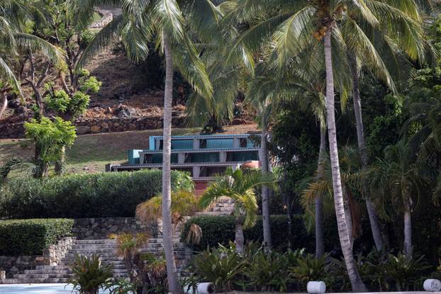 Little Saint James, the small private island formerly owned by the late financier Jeffrey Epstein