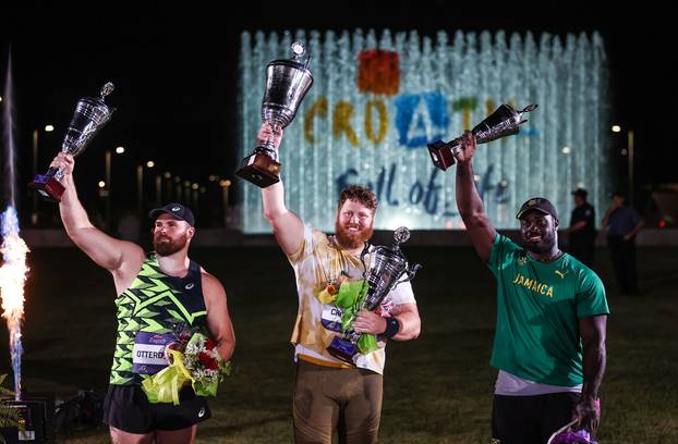 Zagreb: Bacanje kugle na 74. Boris Hanžeković memorijalu - Continental Tour Gold miting i 10. Memorijal Ivana Ivančića