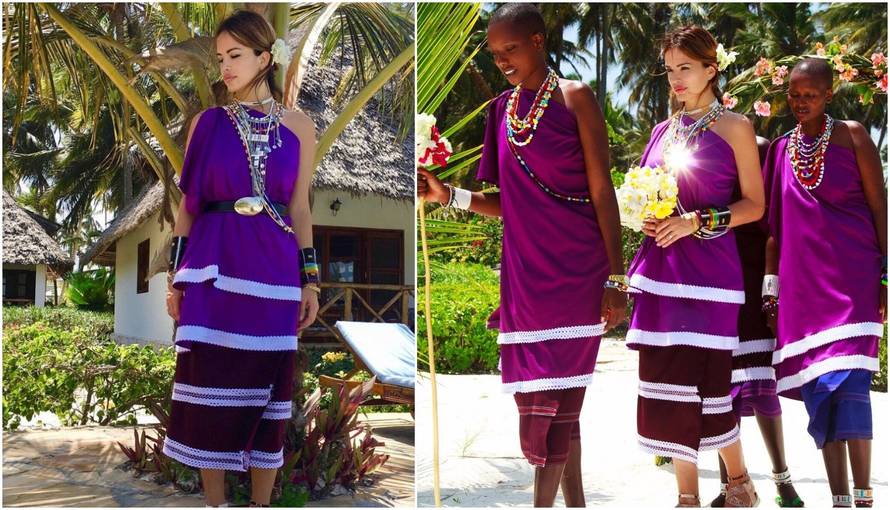 Seve se pohvalila vjenčanicom: 'Ovo je naša afrička svadba'