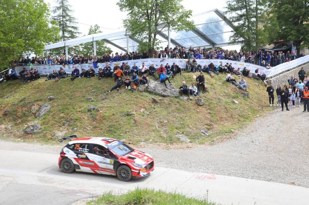 Atmosfera na WRC Croatia Rallyu u mjestu Leskovac Barilovićki