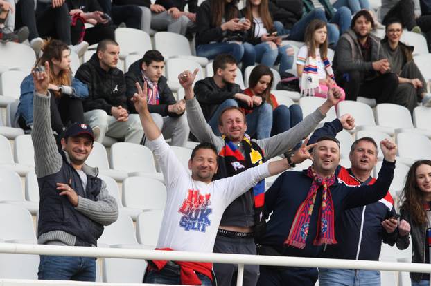 Split: Atmosfera na utakmici 27. kola HT Prve HNL izmeÄu Hajduka i Dinama