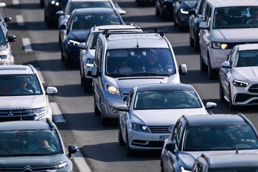 Zagreb: Gužve u prometu u smjeru mora