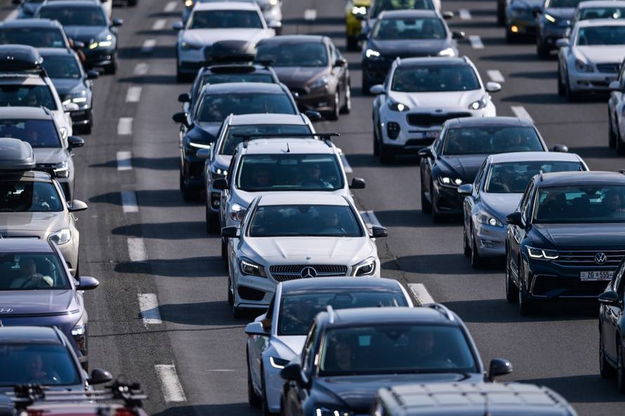 Zagreb: Gužve u prometu u smjeru mora