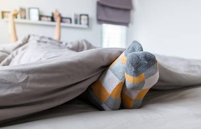 Idete spavati u čarapama koje ste nosili cijeli dan? Istraživanje otkrilo da je to grozna ideja