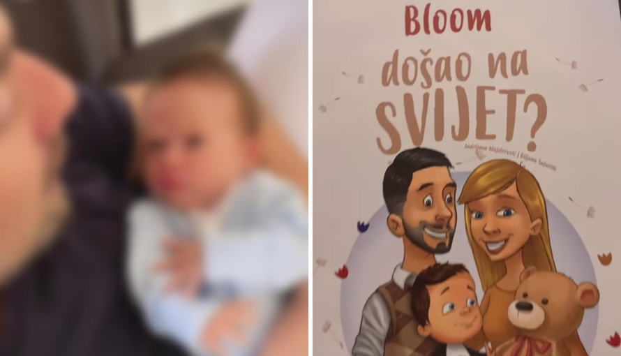 Šuput vozila Blooma u kolicima: Divno te vidjeti, Majo, s bebom