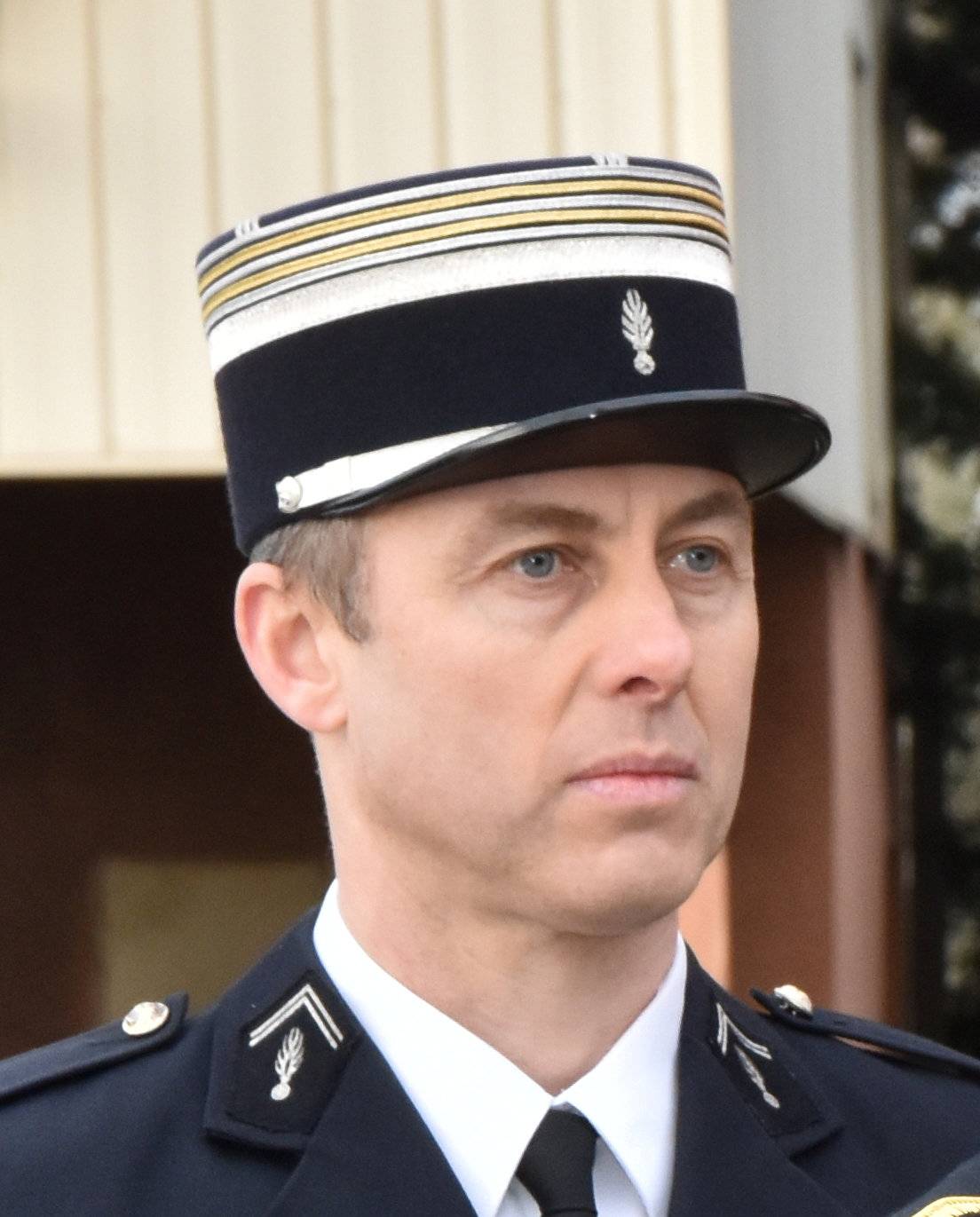 A photo released by the French Gendarmerie shows Lieutenant-Colonel Arnaud Beltrame