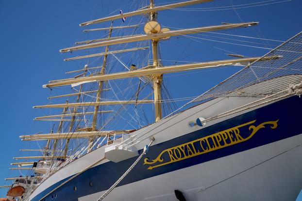 Zadar: Jedrenjak Royal Clipper na Pozdravu suncu