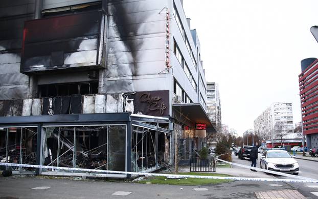 Zagreb: Noćas je u potpunosti izgorjela terasa kafića OMNI Experience Bar