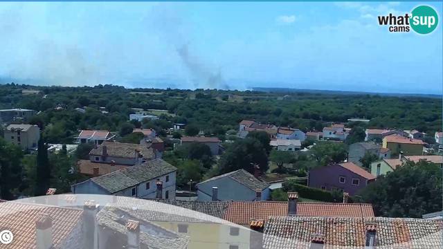 Izbio požar u Istri, gase ga dva kanadera i oko 40 vatrogasaca