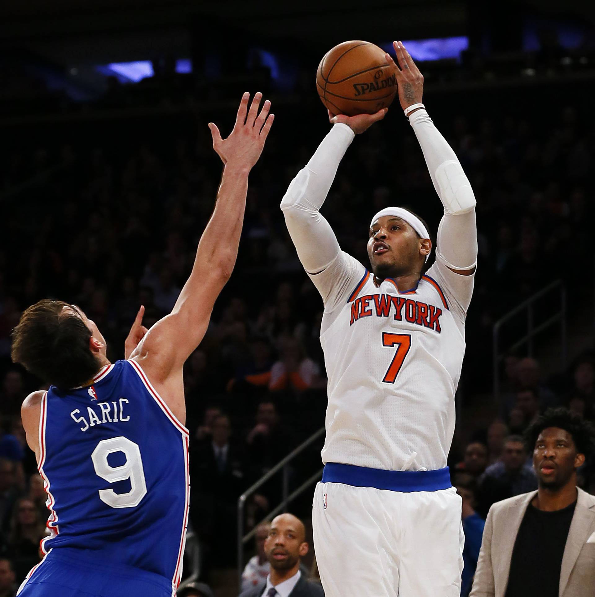 NBA: Philadelphia 76ers at New York Knicks