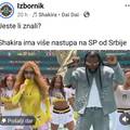 FOTO Najbolje fore s otvaranja SP-a: Shakira ima vi&scaron;e nastupa od Srbije, a &Ccaron;esi su zaglavili