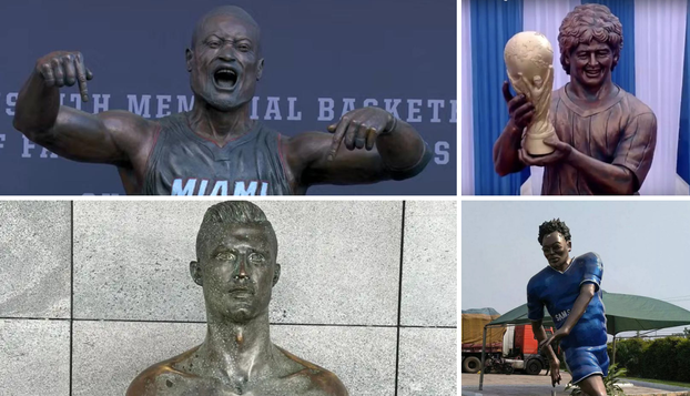 FOTO Ronaldo, jesi to ti? Ovo su najčudniji spomenici sportaša